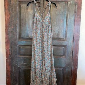 Billabong floral maxi dress